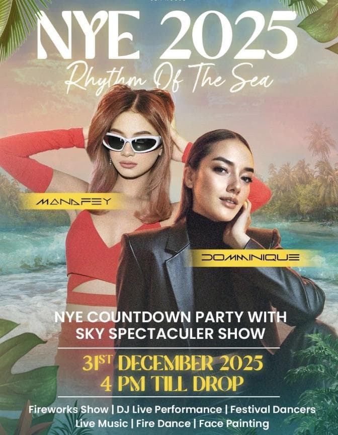 NYE 2025: Rhythm of The Sea at Locca Sea House