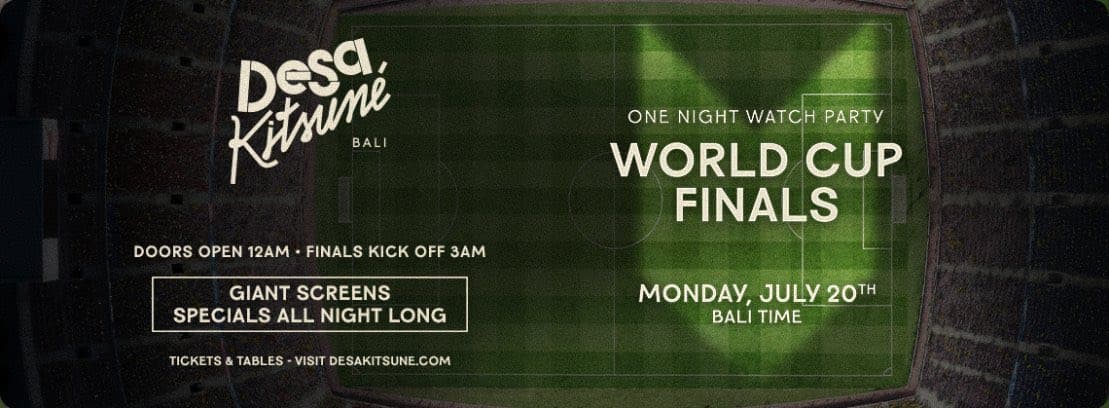 WORLD CUP FINALS WATCH PARTY