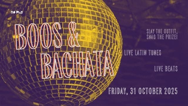 NO MÁS HALLOWEEN PARTY 2025 | BOOS & BACHATA