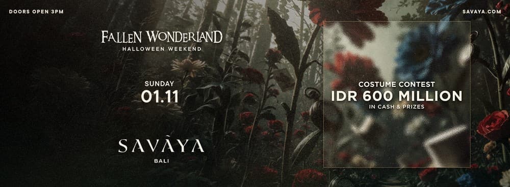 FALLEN WONDERLAND - HALLOWEEN COSTUME CONTEST
