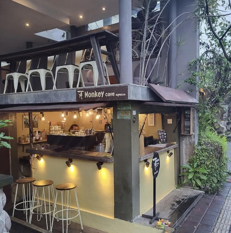 Monkey Cave Espresso Ubud