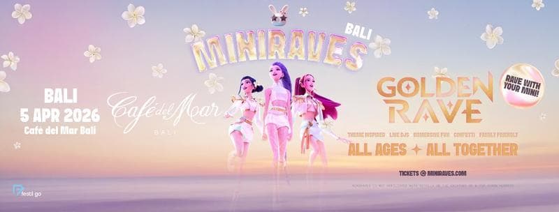 Bali Miniraves Golden Rave 2026