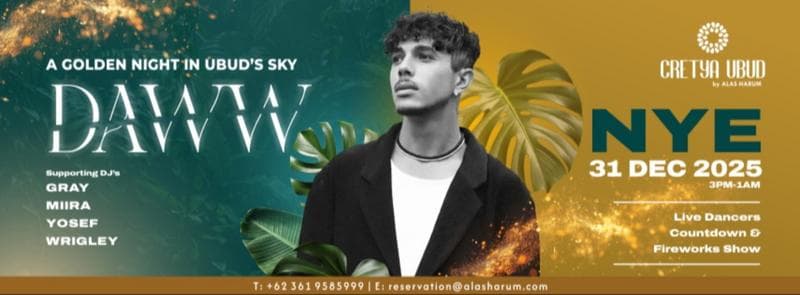 CRETYA UBUD NYE 2025