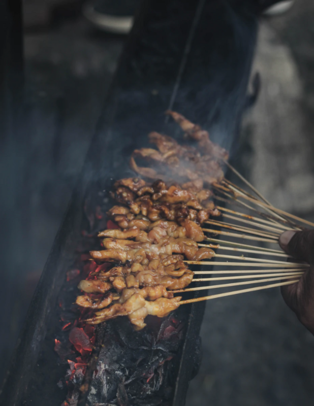 Satay - Photo by Unsplash