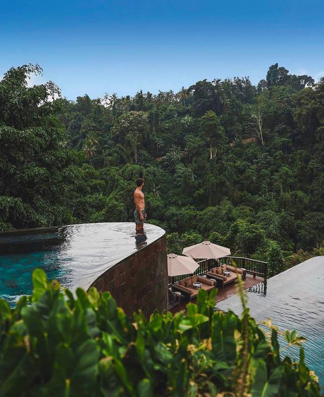 Hanging Gardens of Bali - Photo by @shachargonen