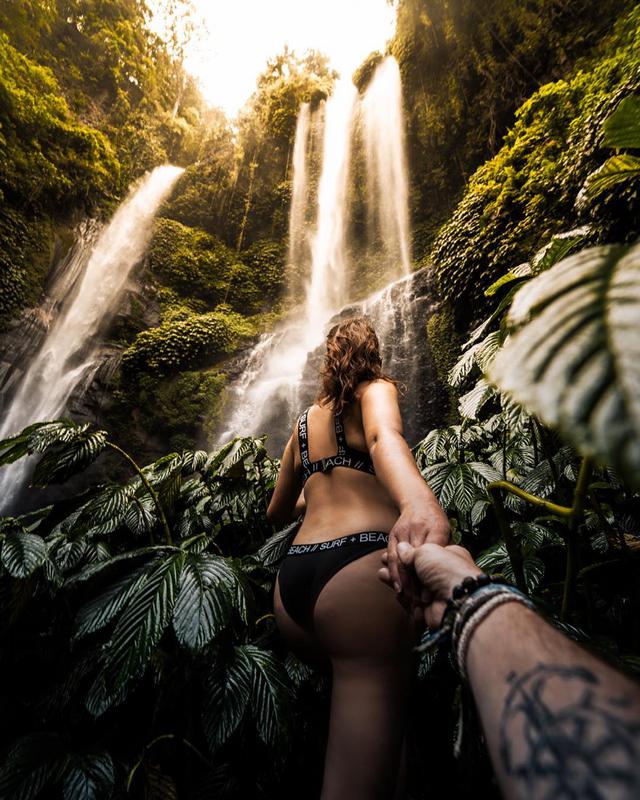 Visit The Highest Waterfall In Bali , “Sekumpul Waterfall” - Photo by @lostandfoundwonders