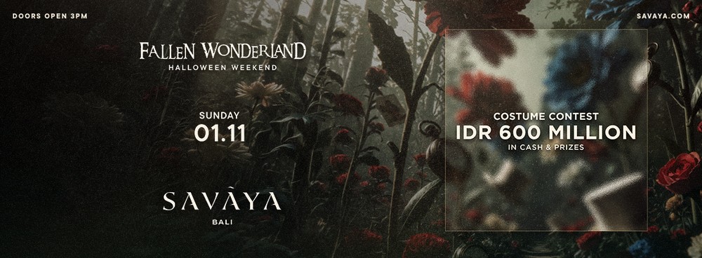 FALLEN WONDERLAND - HALLOWEEN COSTUME CONTEST